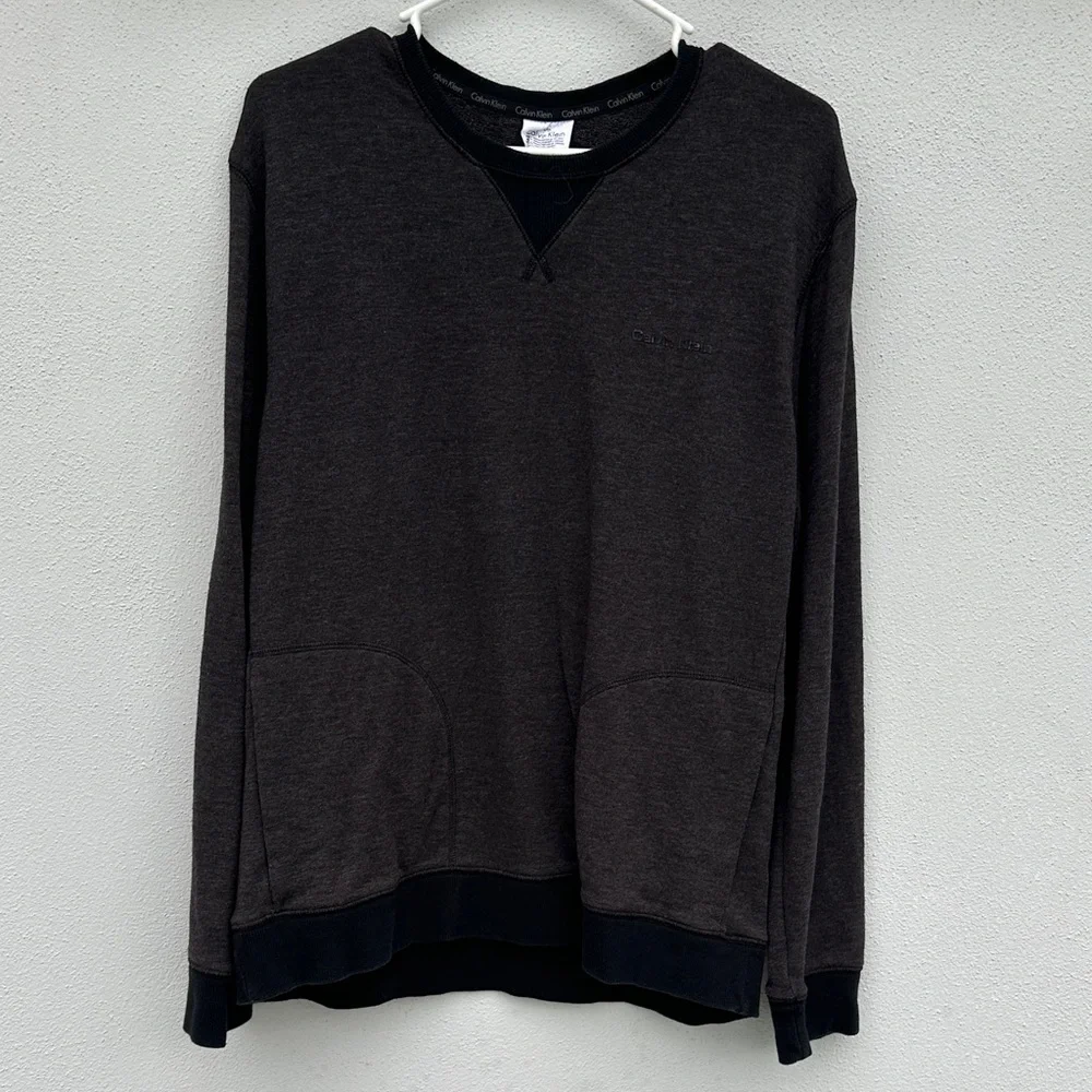 Calvin Klein Sweater Crew Neck Dark Gray
